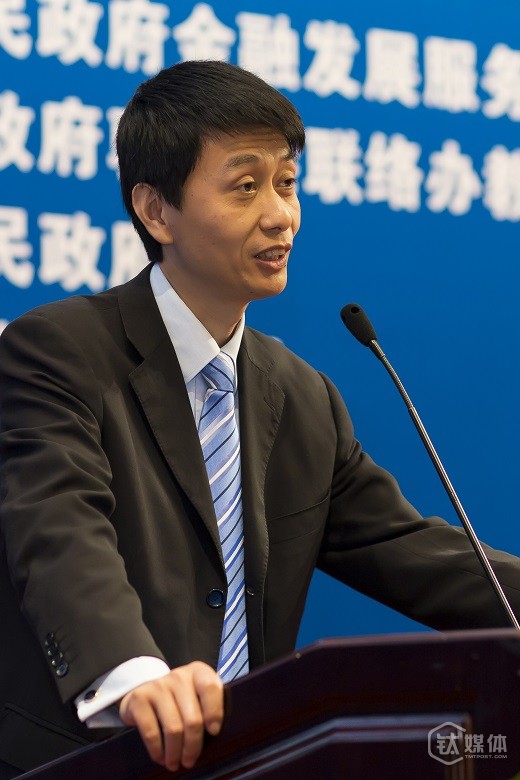 深交所副總經(jīng)理、深圳證券通信公司董事長(zhǎng)鄒勝接受鈦媒體記者采訪